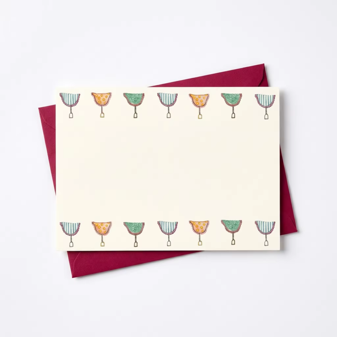 The lunar horse notecard set