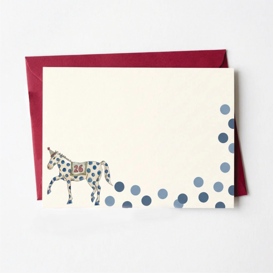 The lunar horse notecard set
